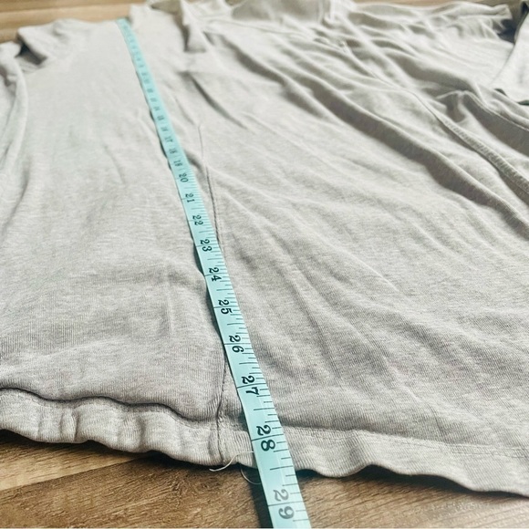 J. Jill Gray Pima Cotton Open Jacket XL X-Large - Picture 5 of 6